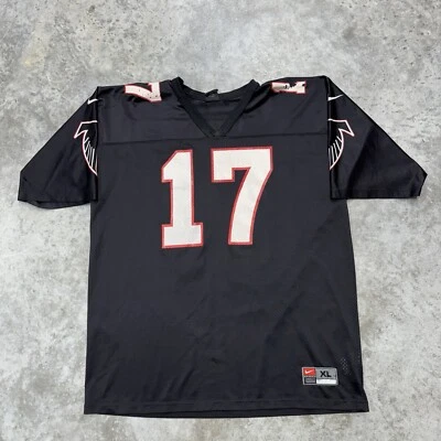 Camiseta Nike Atlanta Falcons Para Hombre Extra Grande De Colección Años 90 NFL Negra Malla Rara Foto 1 de 4