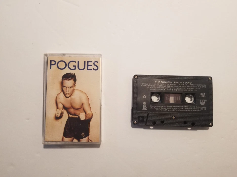 The Pogues - Peace And Love - Cassette Tape - Image 1 of 1