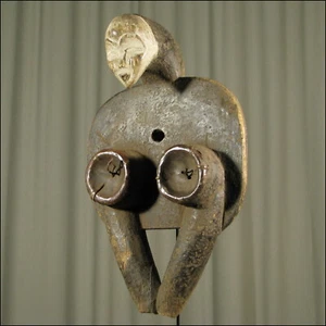 59684) Blasebalg Tsogo Gabun Afrika Africa Afrique figure ART KUNST - Bild 1 von 1