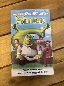 Shrek VHS Special Edition Video Cassette Big Box 2001 Eddie Murphy - Picture 1 of 6