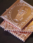 Pure Copper Bullion Bar - US Postage 24c - Jenny Biplane w/ Serrated Edge - 1 Oz