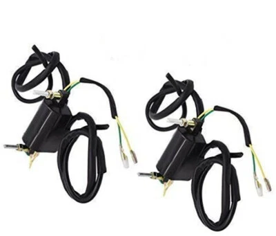 Ignition Coil Set Fit For Kawasaki 550/650/700/750 LTD 650CSR KZ C/E/H/M ZN 12V - Image 1 of 3