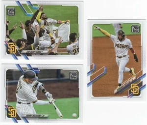 2021 Topps San Diego Padres Team Set Series 1 & 2 - 26 Cards - Picture 1 of 1