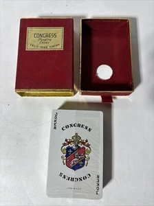 Congress Playing cards Cel-U-tone finish 1776 -1976 VINTAGE Niagara Falls - Picture 1 of 6