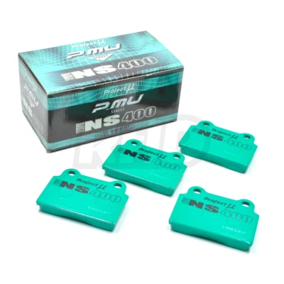 PASTIGLIE FRENO POSTERIORI PMU NS400 PER MITSUBISHI EVO 10 X 2007 IN POI- - Immagine 1 di 4