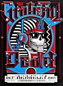 Grateful Dead Concert Poster - 12" x 18" Color Poster - Picture 1 of 1