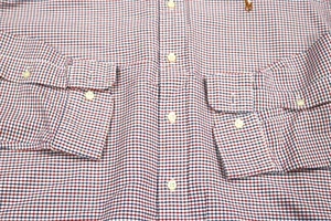 Polo Ralph Lauren XL Classic Fit Oxford Cloth Button Down Plaid Shirt OCBD - Picture 1 of 11