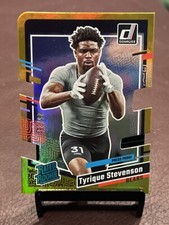 2023 Donruss Football - TYRIQUE STEVENSON *Gold Die Cut Rated Rookie RC!* #25/25