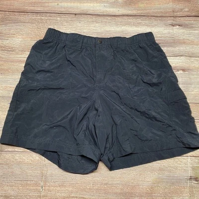 Columbia Womens Size Small Solid Black Hiking Outdoor Cargo Shorts - Image 1 of 4