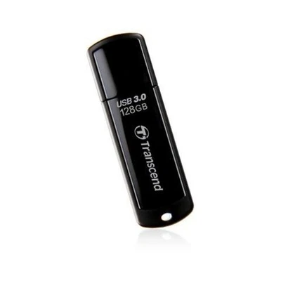 Transcend chiave USB JetFlash 700 128GB USB 3.0 nera - Immagine 1 di 2
