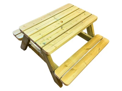 MG TIMBER PRODUCTS Kids Wooden Picnic Table, Premium children's Picnic bench
