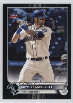 2022 Topps UK Edition Black /125 Mitch Haniger #104 - Image 1 of 2