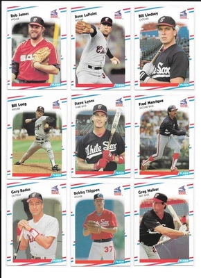 1988 Fleer Baseball Trading Cards / You Choose #s 401 - 550 / mb52 - Image 1 of 4