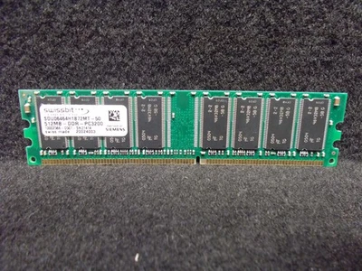 2x Swissbit SDU06464H1B72MT-50, PC-3200, 512MB, DDR1, 400MHz. #SU-444 - Image 1 of 4