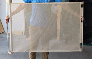 Retract-A-Gate by Smart Retract, Cafe, 52", Made in USA - Picture 1 of 5