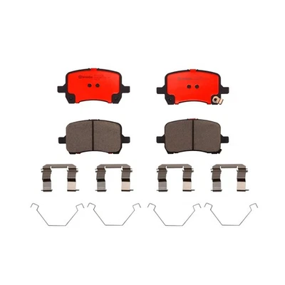 布雷博 P10030N 盘式制动垫套装 适用于 04-11 钴 G6 Malibu Sky Solstice — 第 1/4 张图片