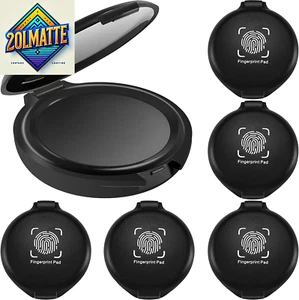 Fingerprint Ink Pads Thumbprint Ink Pads Black Ink Pad Stamp Pad for Office Not - Picture 1 of 12