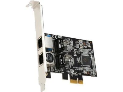 RNG-407-Dualv2 - PCI-Express Dual Port RJ45 Gigabit Ethernet Network Adapter - Image 1 of 4