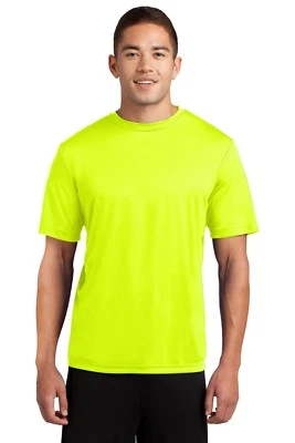 Sport Tek Men's Dri-Fit PosiCharge Workout S-4XL T-Shirt M-ST350 - Image 1 of 3