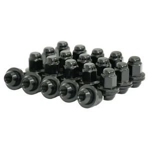 20 Black 14x1.5mm Toyota Tundra Sequoia LX570 Factory Style Shank 7/8" Hex KIT - Picture 1 of 2