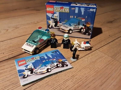 LEGO 6625 Speed Trackers Police 1996 complete incl. Box & Instructions OVP dose - Bild 1 von 4
