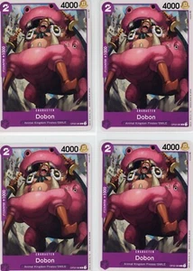 ONE PIECE Card Game Paramount War 4X DOBON OP02-080 C English - Picture 1 of 1