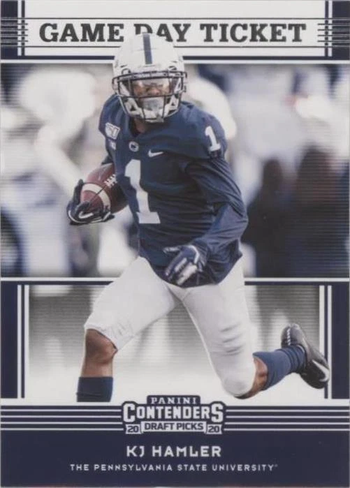 2020 Panini Contenders Draft Picks KJ Hamler #34