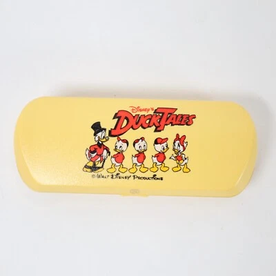 De Colección Ducktales Disney Tarde Scrooge Anteojos Gafas Gafas Estuche Alemania Occidental Foto 1 de 4