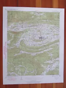 Waldron Arkansas 1954 Original Vintage USGS Topo Map - Picture 1 of 1