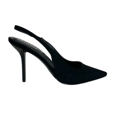 Zapatos de salón para mujer Journee Collection Elenney punta con cordones negros talla 7,5 Foto 1 de 4