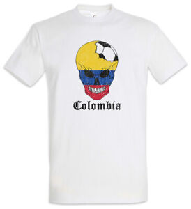 Colombia Football Comet T-Shirt colombian Soccer Flag World Championship