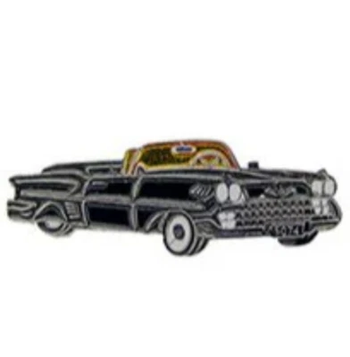 定制翻领别针 DIY 1958 雪佛兰可转换复古经典假日 BK — 第 1/3 张图片