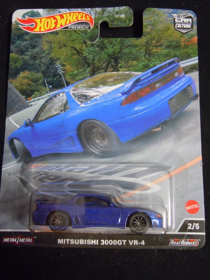 Hot Wheels Car Culture Circuit Legends Vehicles Mitsubishi 3000GT VR-4