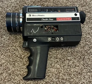Bell & Howell Director Series Filmosonic Kamera Vintage UNGETESTET AUF TEILE - Bild 1 von 6