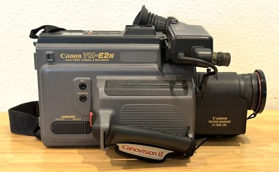 GRABADORA Y VIDEO CANONVISION 8 VINTAGE HTF CANON VM-E2N 8 MM - SOLO PARA REPUESTOS Foto 1 de 4