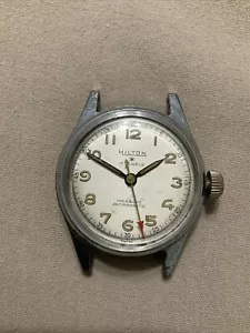 RARE 1940’s Hilton Military Style 17J Culmina Watch Co. 30mm Swiss Watch - Picture 1 of 10