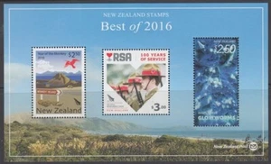 NEW ZEALAND BEST OF POINTS SINGLE MINI SHEET 2016 #1 (ID:85F/D48592) - Picture 1 of 1
