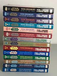 Star Wars Giovani Cavalieri Jedi Libri Set Completo 1-14 - Foto 1 di 8