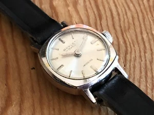 Vintage Watch Reloj ROYCE - Manual - Black Strap - 17 Jewels - Incabloc - 18 mm - Imagen 1 de 5
