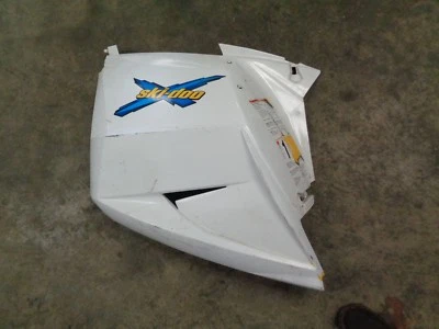 07 2007 SKI DOO SUMMIT 800 R 800R XRS SNOWMOBILE WHITE BODY GUARD SIDE PANEL - Image 1 of 4