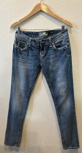 Be Rock For Express Women’s Skinny Blue Jeans Size:6 - Picture 1 of 6