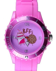 Reloj David and Goliath Rosa BFF Best Friends Forever Novedad - Imagen 1 de 1