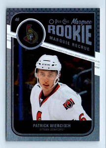 2011-12 O-Pee-Chee Marquee Rookie Patrick Wiercioch RC #563