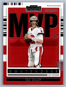 2021 Panini Contenders - MVP Contenders #MVP-TBR Tom Brady - GOAT NM-MT - Bild 1 von 2