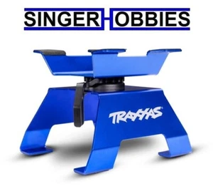 Traxxas 8796-BLUE RC car/truck stand, blue (assembled) TRA1 - Picture 1 of 2