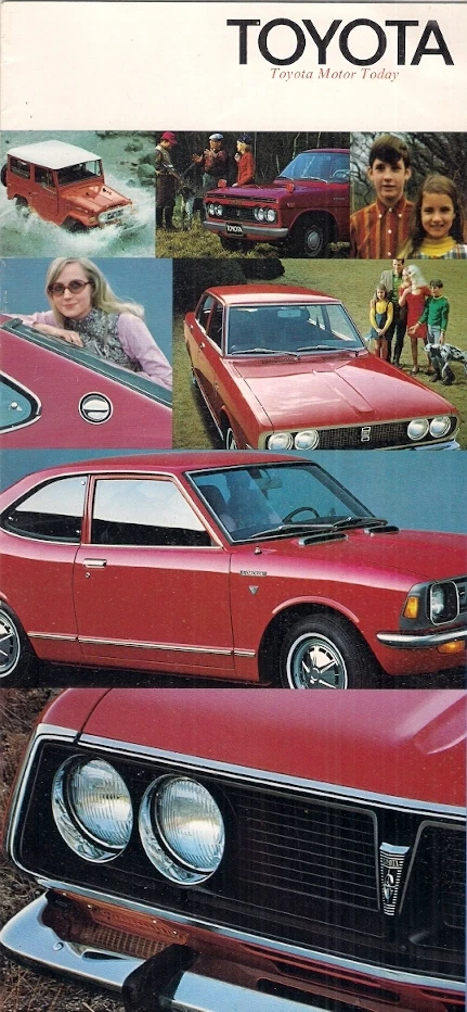 Toyota Motor Today 1970-71 UK Market Corporate Sales Brochure Corona Crown - Image 1 of 1