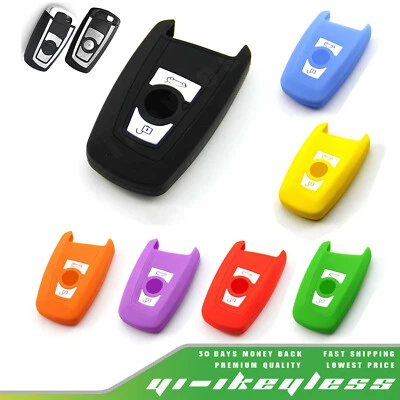 Funda Silicona para BMW 3 5 7 Series 740i 750i Mando a Distancia Smart Key 3 Botones Foto 1 de 4