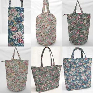 Bolsas de regalo y/o bolsas de mano de tela reutilizables Rose Garden (3 colores disponibles) - Imagen 1 de 19