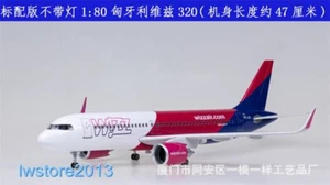 1:80 Hungarian Airlines Airways NO Light Passenger Airplanes Aircrafts Model Toy - Picture 1 of 12