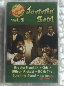Jammin' Soul (Aretha Franklin--Respect & Various Artists) Vol. 2 Cassette Tape - Picture 1 of 4